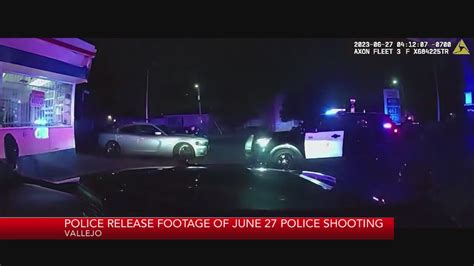 Vallejo PD releases bodycam video of police shooting